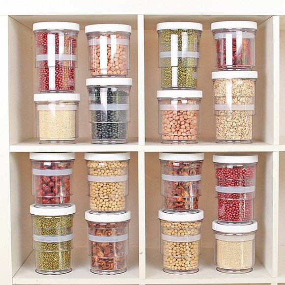 Storage Jars Food Storage Compression Container - Picture 2 of 5